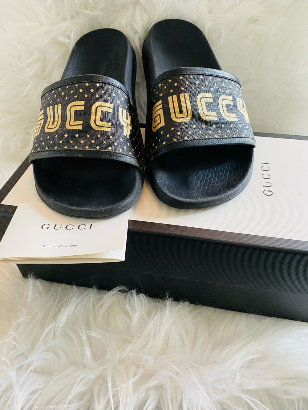 🛍️Gucci Authentic“GUCCY” Slides - Picture 3 of 15
